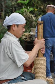 手筒花火の製造