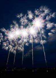 2014年7月20日　蒲郡まつり納涼花火大会にて